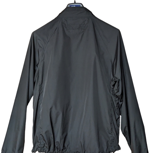 Duluth Trading Co Black Windbreaker Jacket Large - Picture 3 of 10